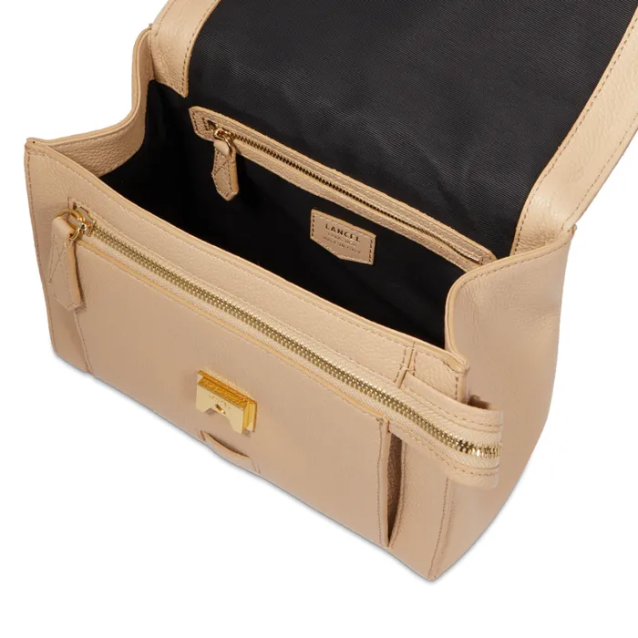 M Flap Bag Cappuccinogold Women Lancel Shoulder Bags
