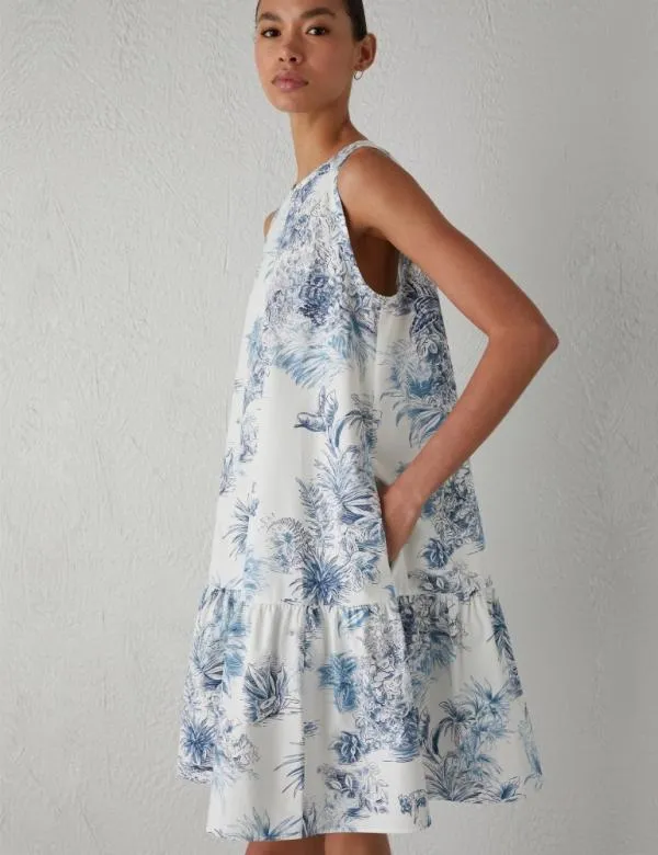 Marella Dresses Women Flounce Dress Ice Marella Dresses Women Flounce Dress Ice