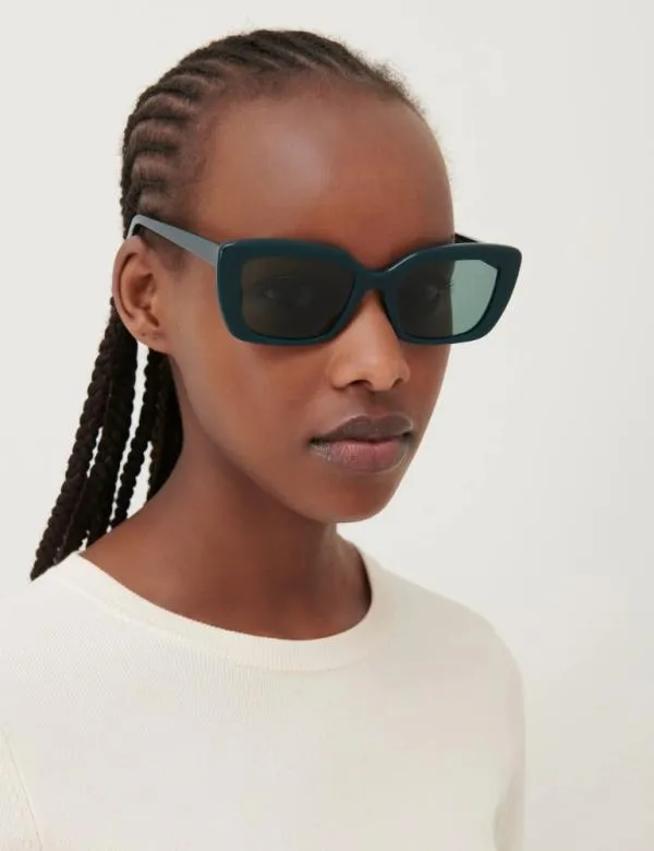 Marella Other Accessories Women Acetate Sunglasses Dark Green Marella Other Accessories Women Acetate Sunglasses Dark Green