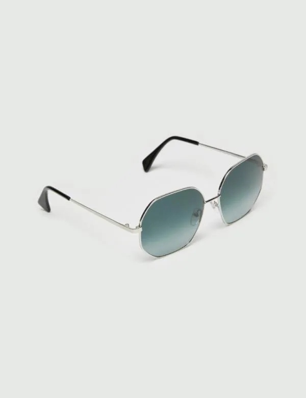 Marella Other Accessories Women Metal Sunglasses Nickel Marella Other Accessories Women Metal Sunglasses Nickel