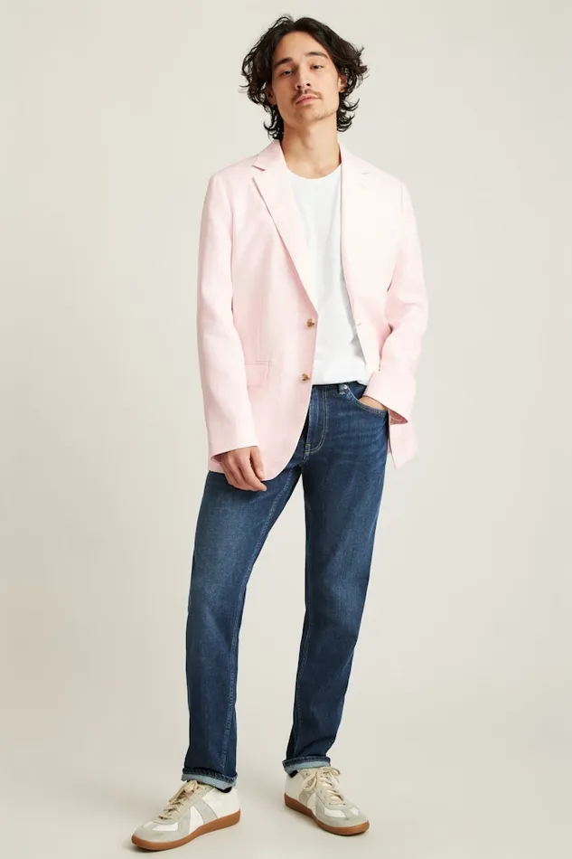 Men Bonobos Blazers and Sport Coats Effortlessly Refined Bonobos Jetsetter Unconstructed Blazer Pink Herringbone Men Bonobos Blazers and Sport Coats Effortlessly Refined Bonobos Jetsetter Unconstructed Blazer Pink Herringbone