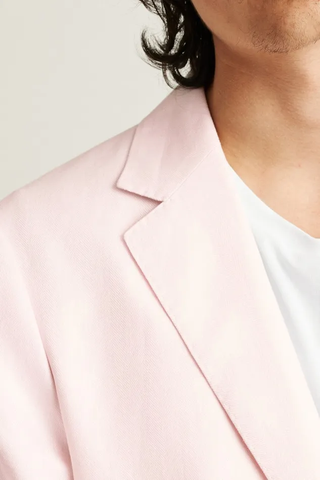 Men Bonobos Blazers and Sport Coats Effortlessly Refined Bonobos Jetsetter Unconstructed Blazer Pink Herringbone Men Bonobos Blazers and Sport Coats Effortlessly Refined Bonobos Jetsetter Unconstructed Blazer Pink Herringbone