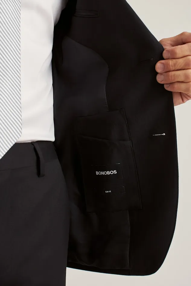 Men Bonobos Blazers and Sport Coats Jetsetter Stretch Wool Suit Jacket Black Men Bonobos Blazers and Sport Coats Jetsetter Stretch Wool Suit Jacket Black