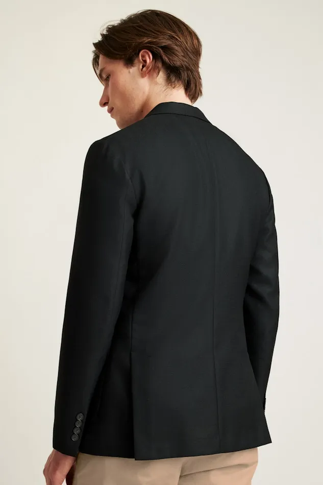 Men Bonobos Blazers and Sport Coats Unconstructed Italian Wool Blazer Black Men Bonobos Blazers and Sport Coats Unconstructed Italian Wool Blazer Black