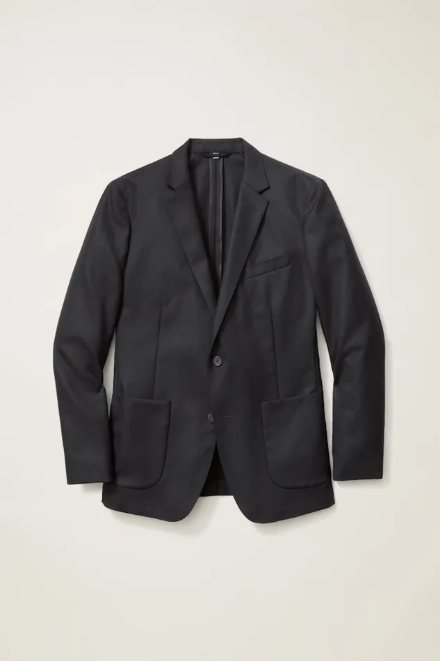 Men Bonobos Blazers and Sport Coats Unconstructed Italian Wool Blazer Black Men Bonobos Blazers and Sport Coats Unconstructed Italian Wool Blazer Black