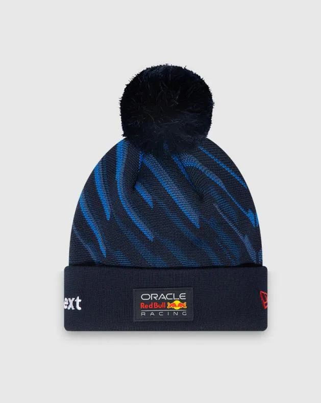 Men Castore Accessories ORACLE RED BULL RACING MAX VERSTAPPEN CUFF BEANIE NEW ERA 8211 NAVY