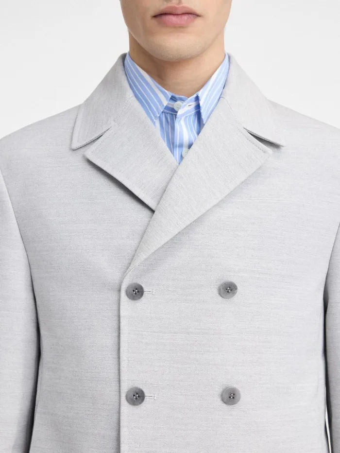 Men Coats and Jackets JACQUEMUS The Giacca Jacket Light Grey Men Coats and Jackets JACQUEMUS The Giacca Jacket Light Grey
