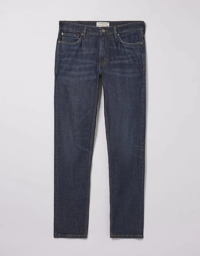 Men FatFace Tall Collection Slim Dark Vintage Wash Jeans Denim