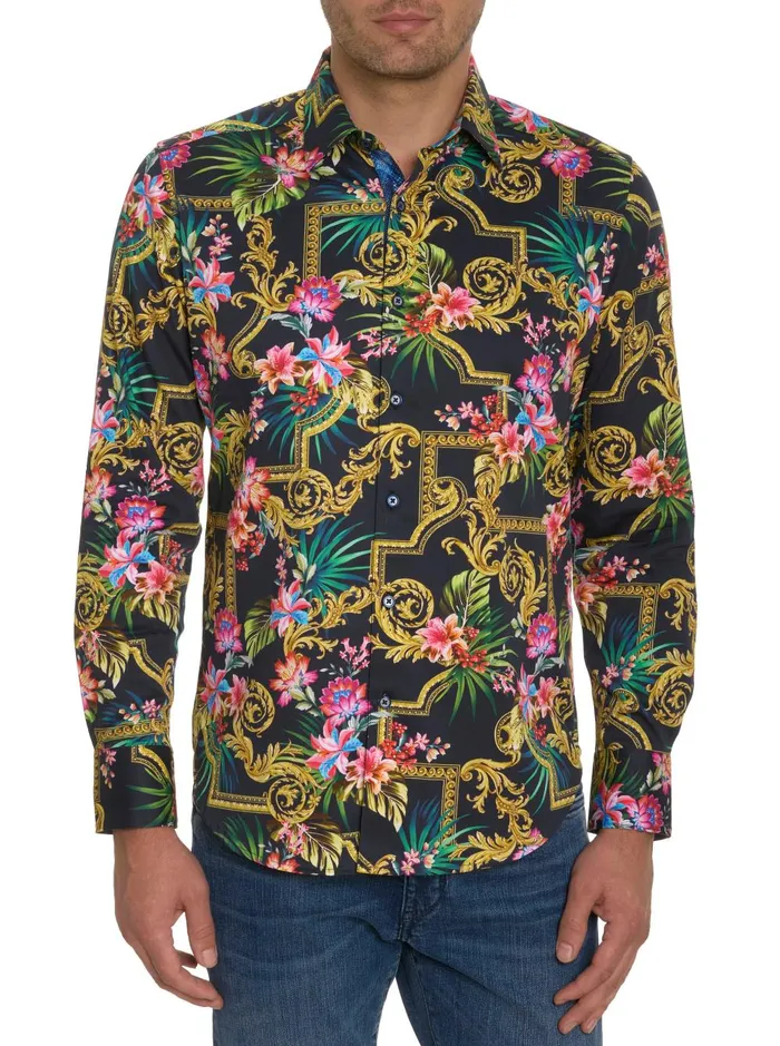 Men Long Sleeve Button Down Shirts Robert Graham THE JAMES LONG SLEEVE BUTTON DOWN SHIRT Multi Men Long Sleeve Button Down Shirts Robert Graham THE JAMES LONG SLEEVE BUTTON DOWN SHIRT Multi