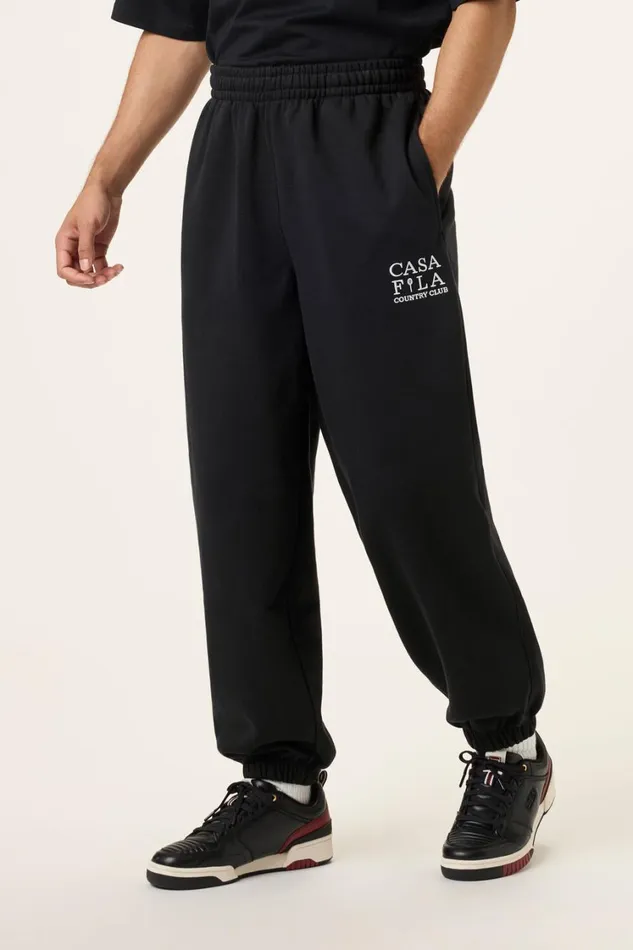 Men Matching Sets Fila CASA FILA Country Club Jogger 001 Black Men Matching Sets Fila CASA FILA Country Club Jogger 001 Black