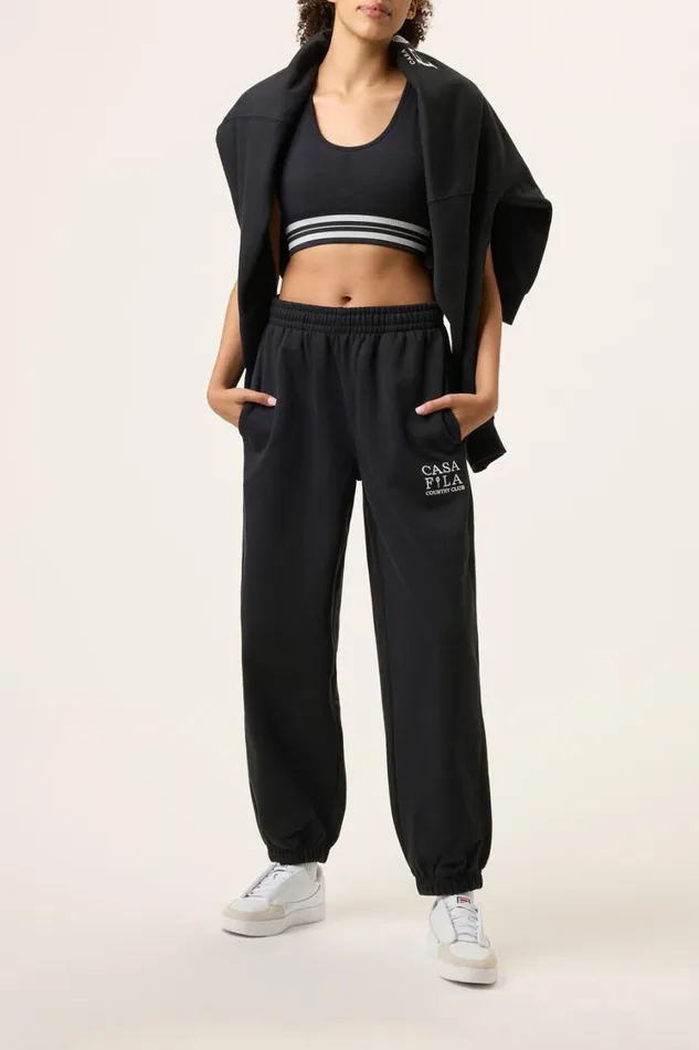 Men Matching Sets Fila CASA FILA Country Club Jogger 001 Black Men Matching Sets Fila CASA FILA Country Club Jogger 001 Black