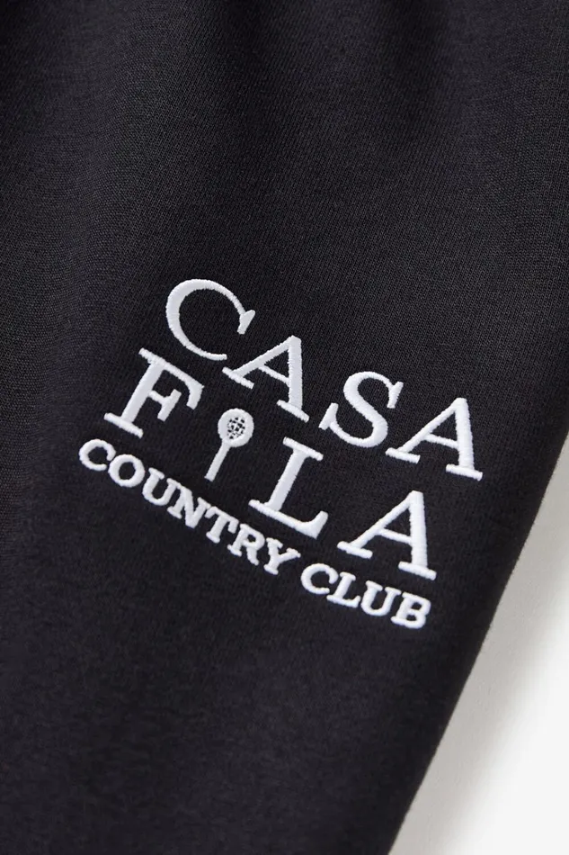 Men Matching Sets Fila CASA FILA Country Club Jogger 001 Black Men Matching Sets Fila CASA FILA Country Club Jogger 001 Black