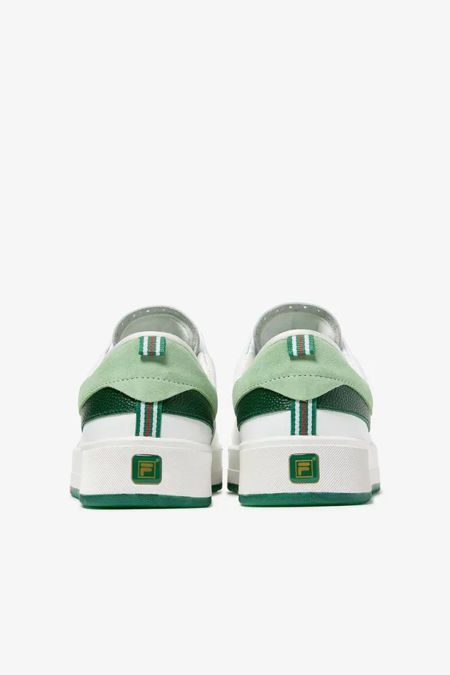 Men Sneakers Fila Sanati SL 143 Whiteamazonquiet Green Men Sneakers Fila Sanati SL 143 Whiteamazonquiet Green