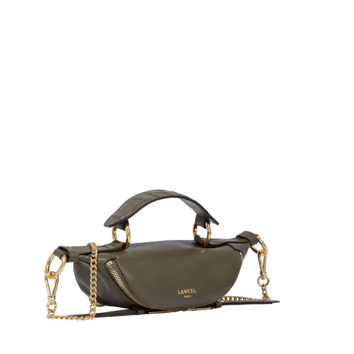 Mini Bag Crossbody Dark Khaki Women Lancel Hand Bags Mini Bag Crossbody Dark Khaki Women Lancel Hand Bags