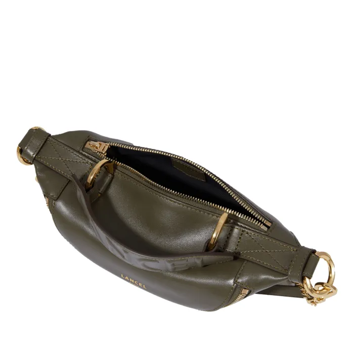 Mini Bag Crossbody Dark Khaki Women Lancel Hand Bags Mini Bag Crossbody Dark Khaki Women Lancel Hand Bags
