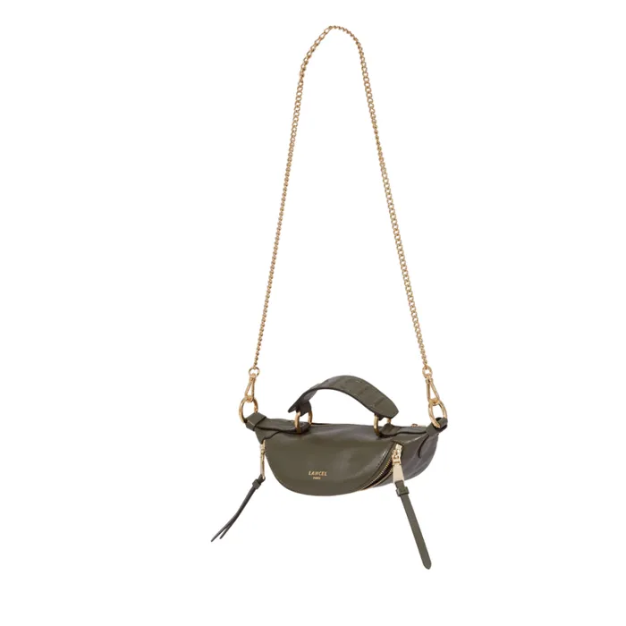 Mini Bag Crossbody Dark Khaki Women Lancel Hand Bags Mini Bag Crossbody Dark Khaki Women Lancel Hand Bags