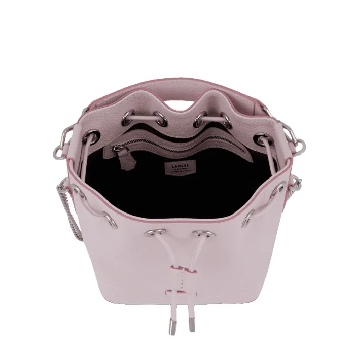 Mini Bucket Bag Dragee Pink Women Lancel Mini Bags Mini Bucket Bag Dragee Pink Women Lancel Mini Bags
