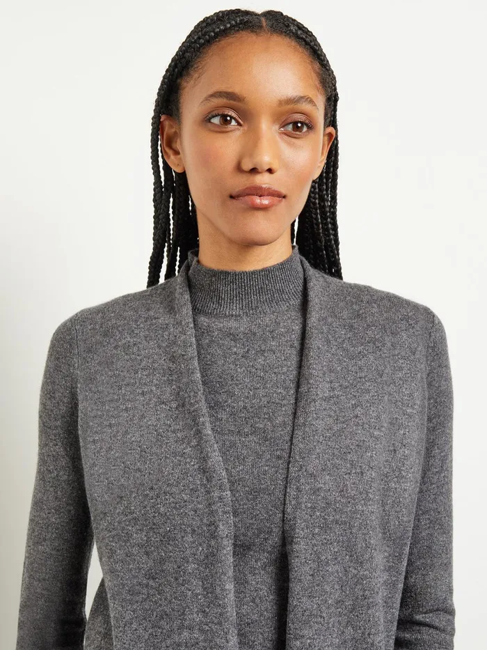 Misook Cashmere Maxi Duster Cardigan Women Jackets and Coats Misook Cashmere Maxi Duster Cardigan Women Jackets and Coats