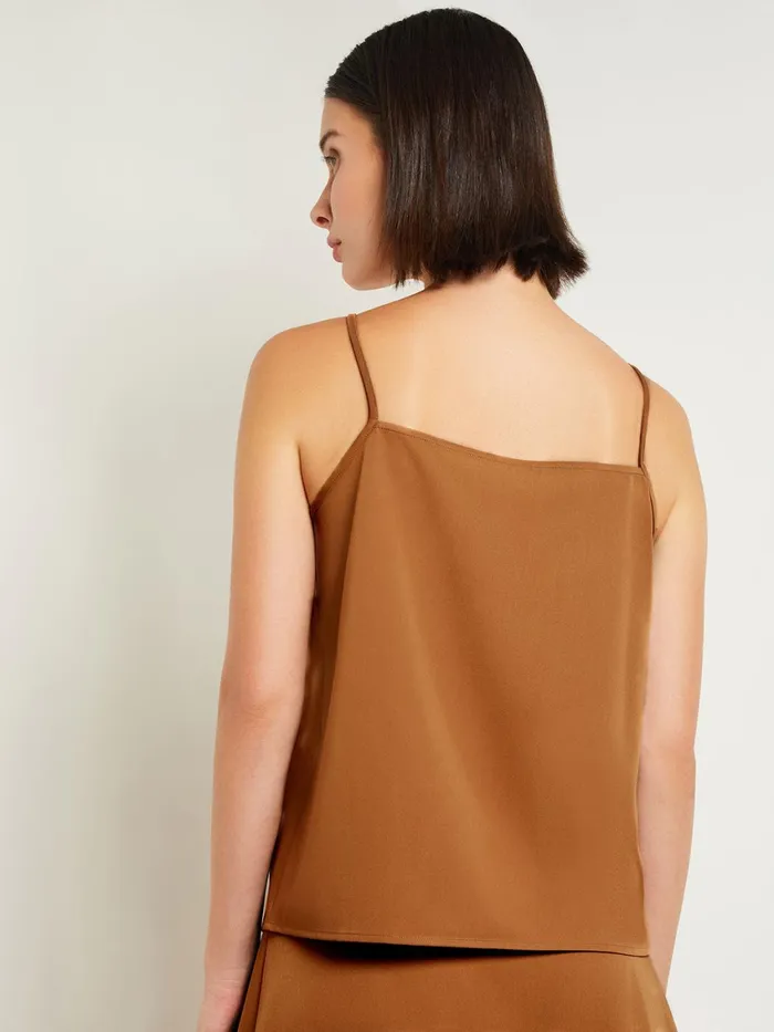 Misook Square Neck Cami 8211 Woven Twill Women Tops and Tees Misook Square Neck Cami 8211 Woven Twill Women Tops and Tees