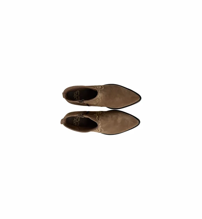 MMAmos Suede Trock Boot Dark Beige Shoes MOS MOSH Women MMAmos Suede Trock Boot Dark Beige Shoes MOS MOSH Women
