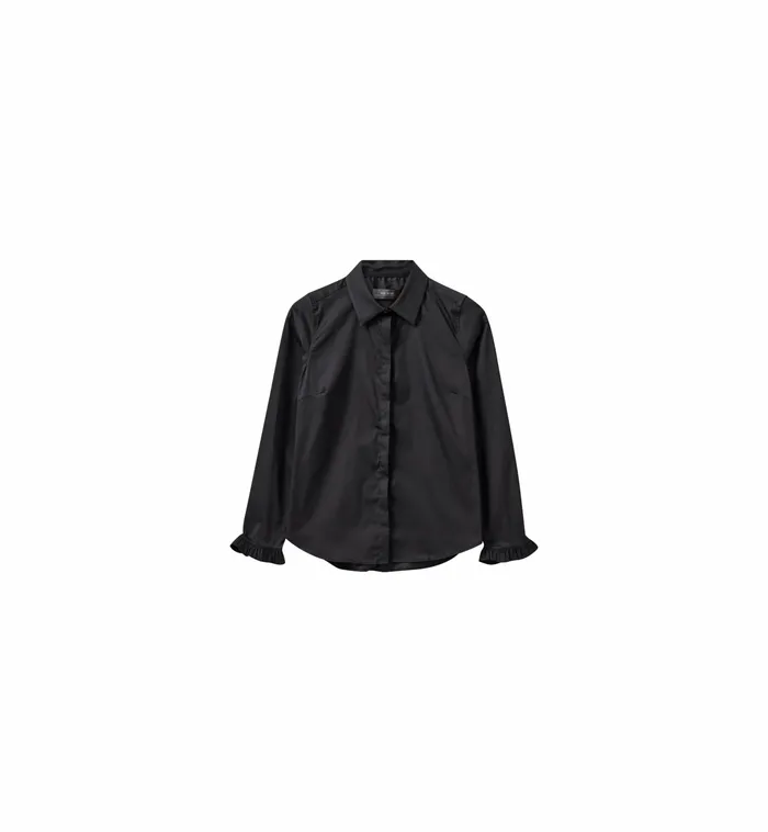 MMMattie Flip Shirt Black Women Shirts MOS MOSH MMMattie Flip Shirt Black Women Shirts MOS MOSH