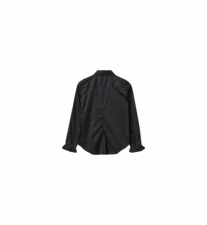 MMMattie Flip Shirt Black Women Shirts MOS MOSH MMMattie Flip Shirt Black Women Shirts MOS MOSH