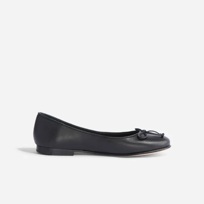 Nisolo Flats and Slip Ons Women Bea GoTo Ballet Flat Black Nisolo Flats and Slip Ons Women Bea GoTo Ballet Flat Black