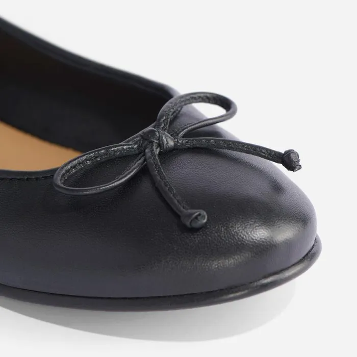 Nisolo Flats and Slip Ons Women Bea GoTo Ballet Flat Black Nisolo Flats and Slip Ons Women Bea GoTo Ballet Flat Black