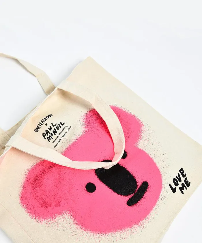 One Teaspoon Bags KOALA PREMIUM CANVAS TOTE 8211 Women One Teaspoon Bags KOALA PREMIUM CANVAS TOTE 8211 Women