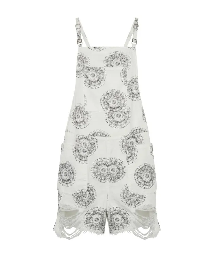 One Teaspoon Denim Jumpsuits CYMATIC PINI DENIM PLAYSUIT 8211 Women One Teaspoon Denim Jumpsuits CYMATIC PINI DENIM PLAYSUIT 8211 Women