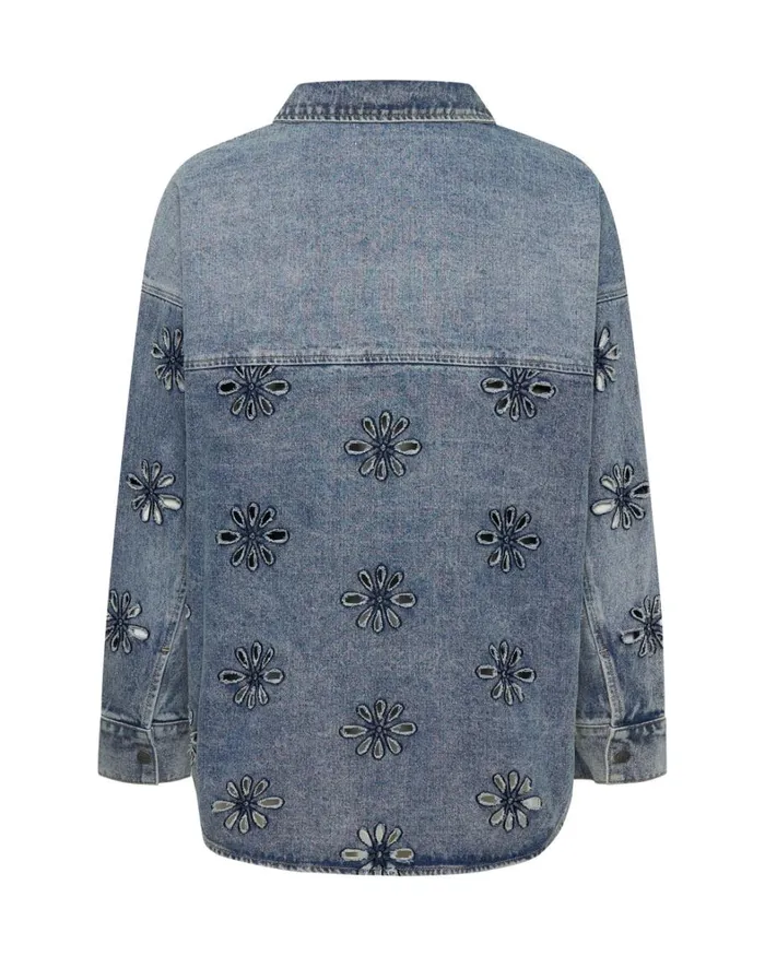 One Teaspoon Denim Tops COBAINE DAISY DARIA DENIM SHIRT 8211 Women One Teaspoon Denim Tops COBAINE DAISY DARIA DENIM SHIRT 8211 Women