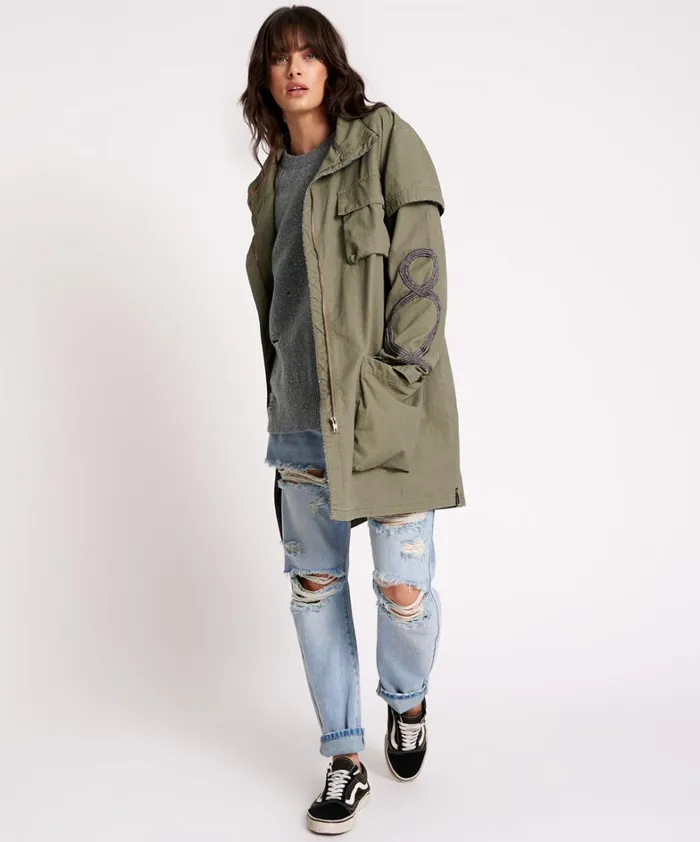 One Teaspoon Jackets CARGO THROWOVER JACKET 8211 Women One Teaspoon Jackets CARGO THROWOVER JACKET 8211 Women