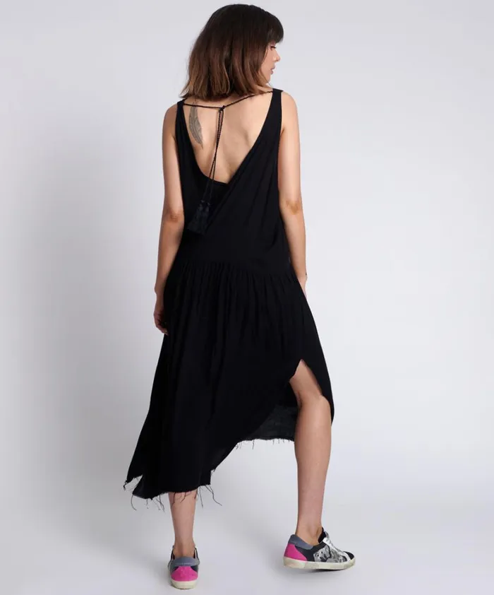 One Teaspoon Midi and Maxi Dresses REBELLE NOIR DRESS 8211 Women One Teaspoon Midi and Maxi Dresses REBELLE NOIR DRESS 8211 Women