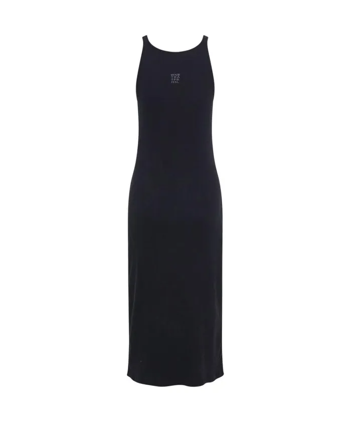 One Teaspoon Midi and Maxi Dresses WASHED BLACK ONE TEASPOON RIB SINGLET DRESS 8211 Women One Teaspoon Midi and Maxi Dresses WASHED BLACK ONE TEASPOON RIB SINGLET DRESS 8211 Women