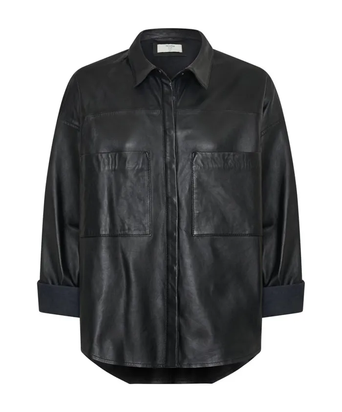 One Teaspoon Shirts LAST KISS LEATHER DARIA SHACKET 8211 Women One Teaspoon Shirts LAST KISS LEATHER DARIA SHACKET 8211 Women
