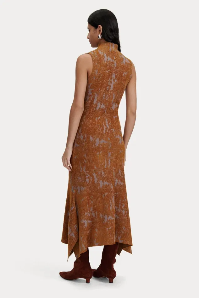 Rachel Comey Dresses Women Pauliina Dress Old Gold Multi Rachel Comey Dresses Women Pauliina Dress Old Gold Multi