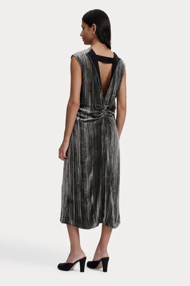 Rachel Comey Dresses Women Zimi Dress Gunmetal Rachel Comey Dresses Women Zimi Dress Gunmetal