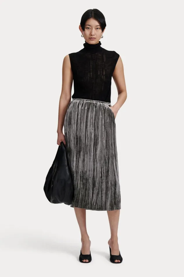 Rachel Comey Dresses Women Zimi Dress Gunmetal Rachel Comey Dresses Women Zimi Dress Gunmetal