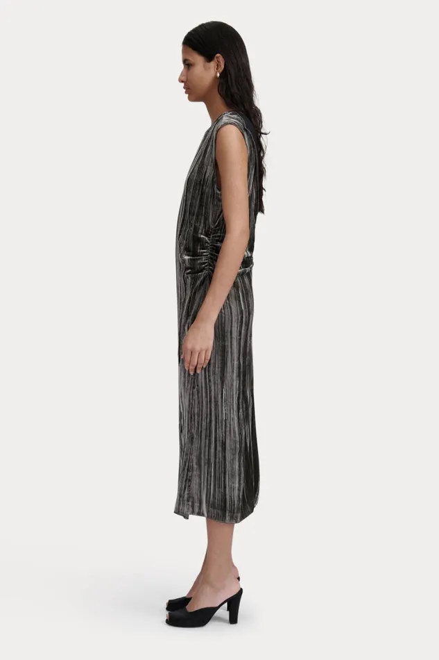 Rachel Comey Dresses Women Zimi Dress Gunmetal Rachel Comey Dresses Women Zimi Dress Gunmetal