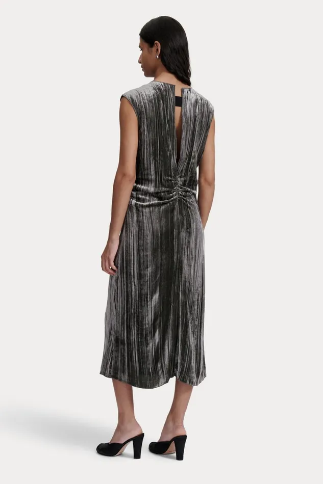 Rachel Comey Dresses Women Zimi Dress Gunmetal Rachel Comey Dresses Women Zimi Dress Gunmetal
