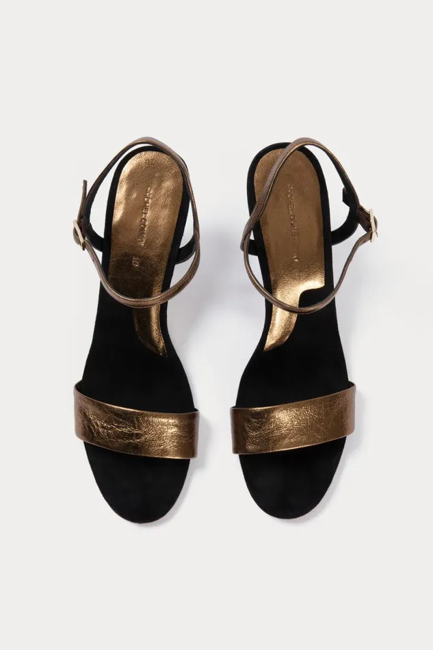 Rachel Comey Heels Women Pullman Heel Bronze Rachel Comey Heels Women Pullman Heel Bronze