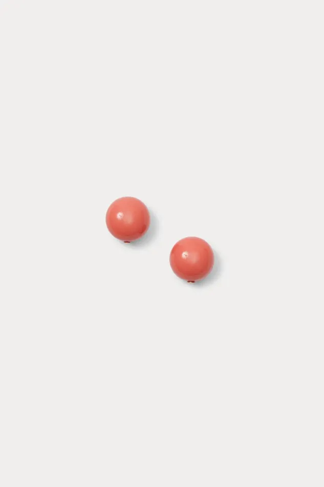 Rachel Comey Jewelry Women Goble Earrings Coral