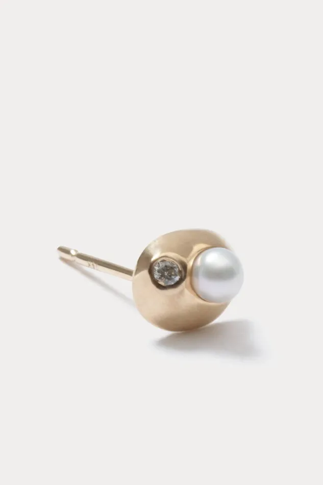 Rachel Comey Jewelry Women Quarry Appo Earring Single Goldpearl