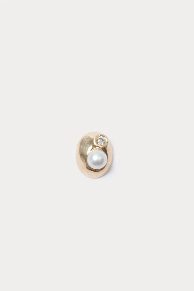 Rachel Comey Jewelry Women Quarry Appo Earring Single Goldpearl