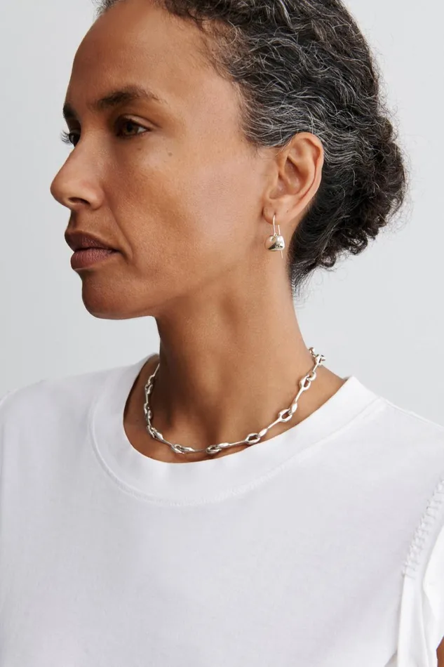 Rachel Comey Jewelry Women Quarry Mara Necklace Silver Rachel Comey Jewelry Women Quarry Mara Necklace Silver