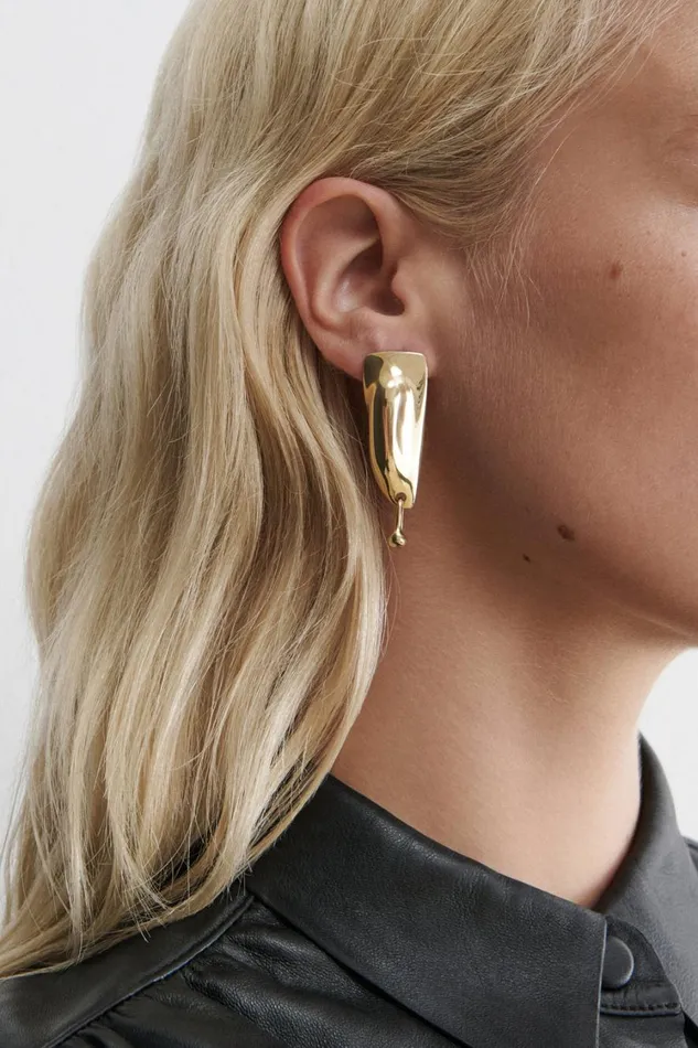 Rachel Comey Jewelry Women Quarry Martina Earring Pair Brass Rachel Comey Jewelry Women Quarry Martina Earring Pair Brass