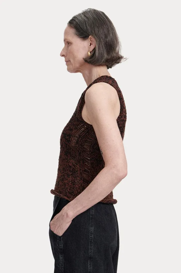 Rachel Comey Knits Women Milja Top Black Marled Rachel Comey Knits Women Milja Top Black Marled