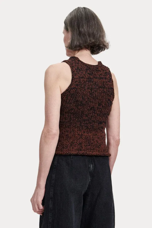 Rachel Comey Knits Women Milja Top Black Marled Rachel Comey Knits Women Milja Top Black Marled