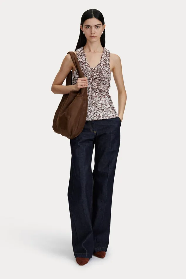 Rachel Comey Knits Women Milja Top Black Marled Rachel Comey Knits Women Milja Top Black Marled