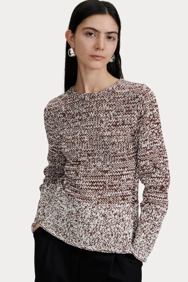 Rachel Comey Knits Women Milja Top Black Marled Rachel Comey Knits Women Milja Top Black Marled